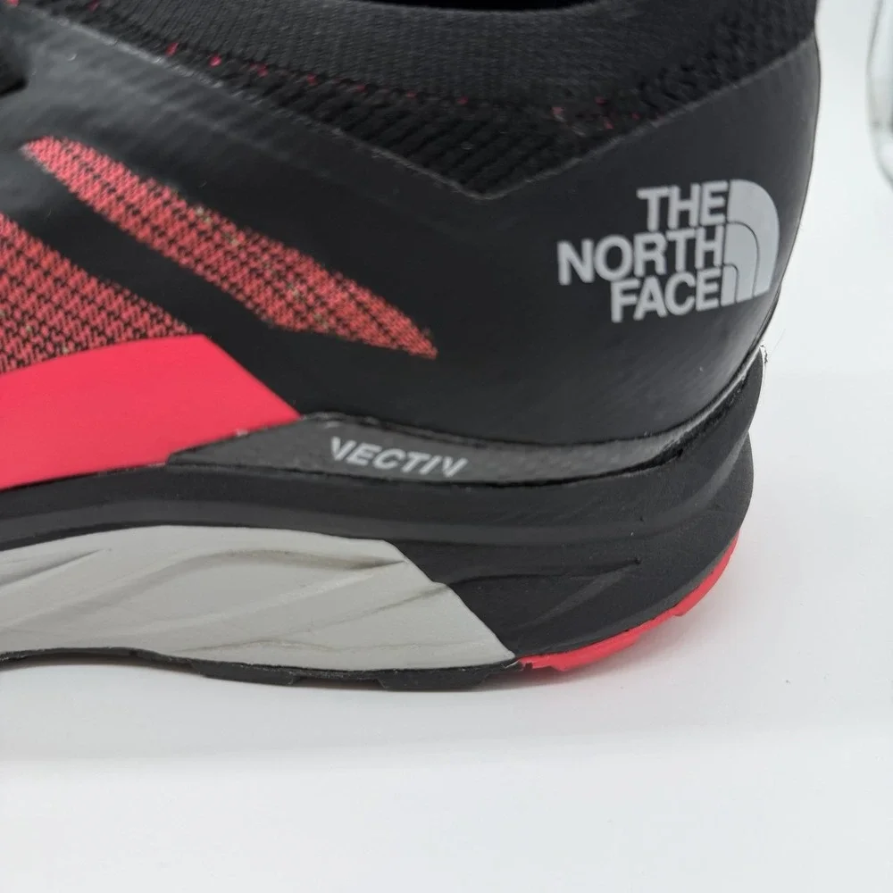 The North Face Shoes Mens Sz 13 Coral‎ Black Flight Vectiv Trail Running